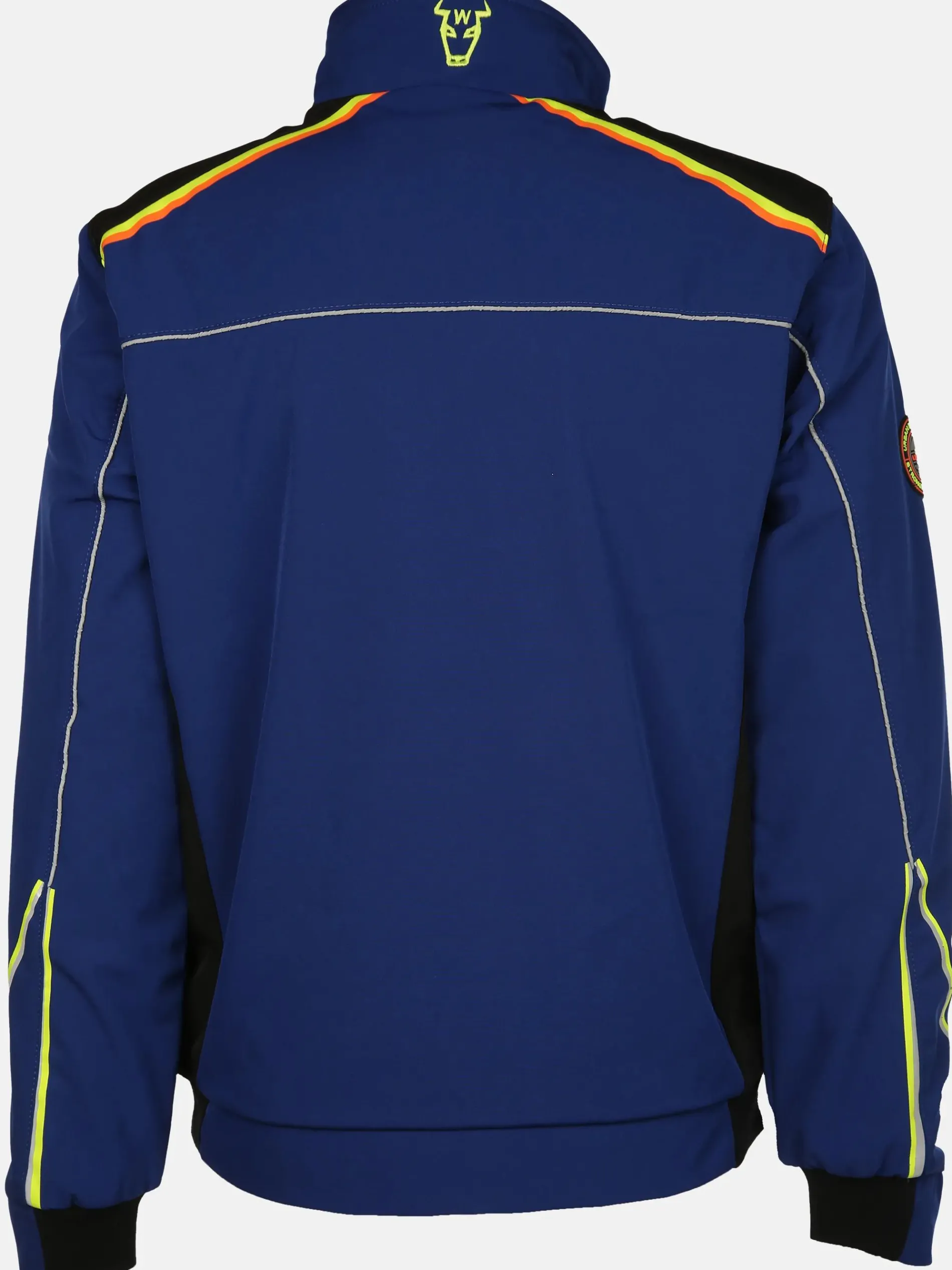 Herren Softshelljacke mit Neondetails