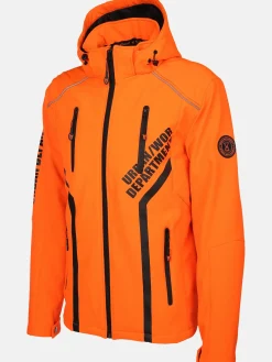 Herren Softshelljacke mit vielen Details