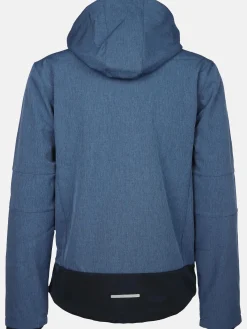 Herren Softshelljacke mit abnehmbarer Kapuze