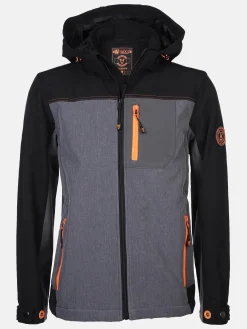 Herren Softshelljacke mit vielen Details