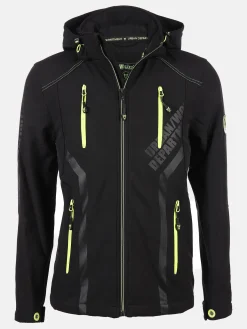 Herren Softshelljacke mit vielen Details