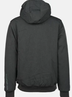 Herren Softshelljacke mit Kapuze