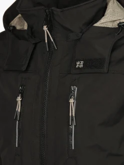 Herren Softshelljacke mit Kapuze