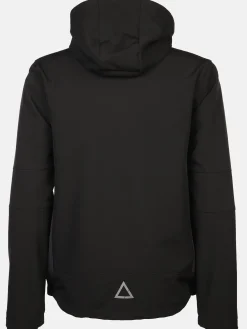 Herren Softshelljacke mit Kapuze