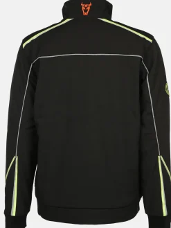 Herren Softshelljacke mit Neondetails