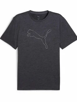 Herren Sportshirt mit Logo-Print