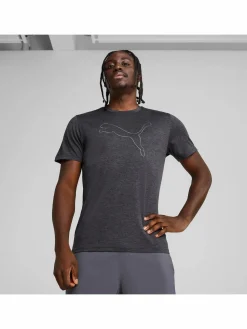 Herren Sportshirt mit Logo-Print