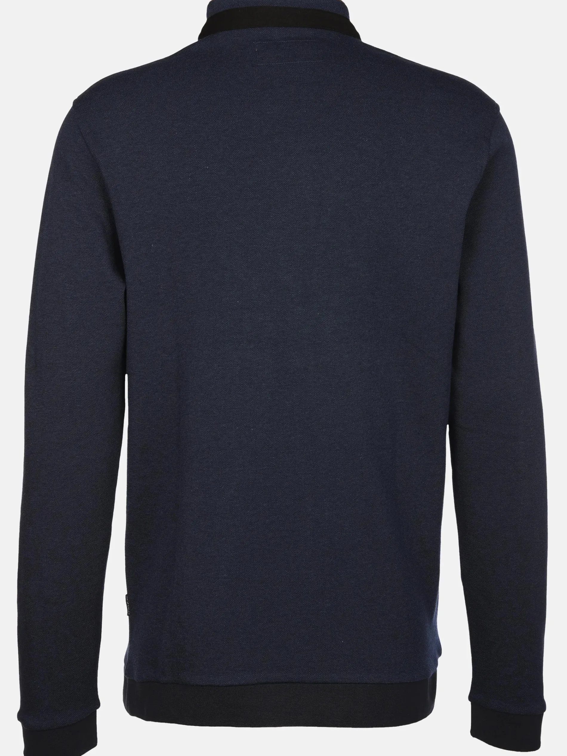 Herren Stehkragenshirt mit Knopfleiste