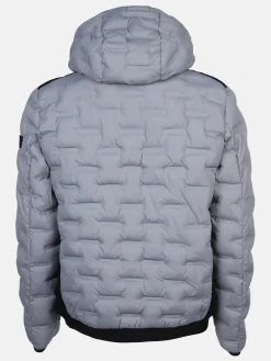 Herren Steppblouson mit Kapuze