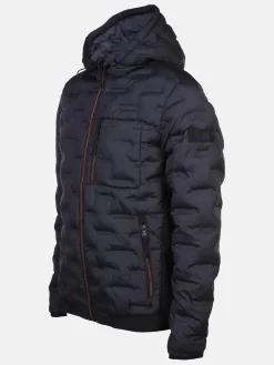 Herren Steppblouson mit Kapuze