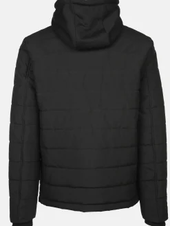 Herren Steppjacke mit abnehmbarer Kapuze