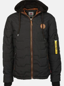 Herren Steppjacke mit vielen Details