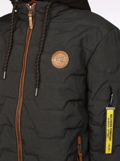 Herren Steppjacke mit vielen Details