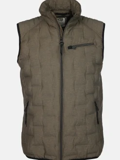 Herren Steppweste mit Stehkragen