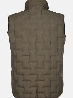 Herren Steppweste mit Stehkragen