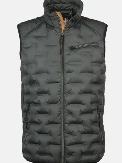 Herren Steppweste mit Stehkragen