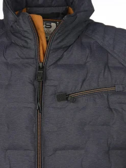 Herren Steppweste mit Stehkragen