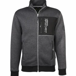 Herren Strickfleece Arbeitsjacke