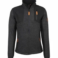 Herren Strickfleece Jacke