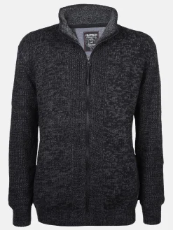 Herren Strickjacke meliert