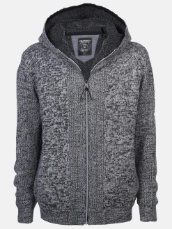 Herren Strickjacke meliert