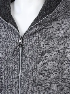 Herren Strickjacke meliert