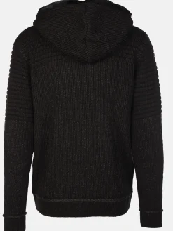 Herren Strickjacke mit Kapuze