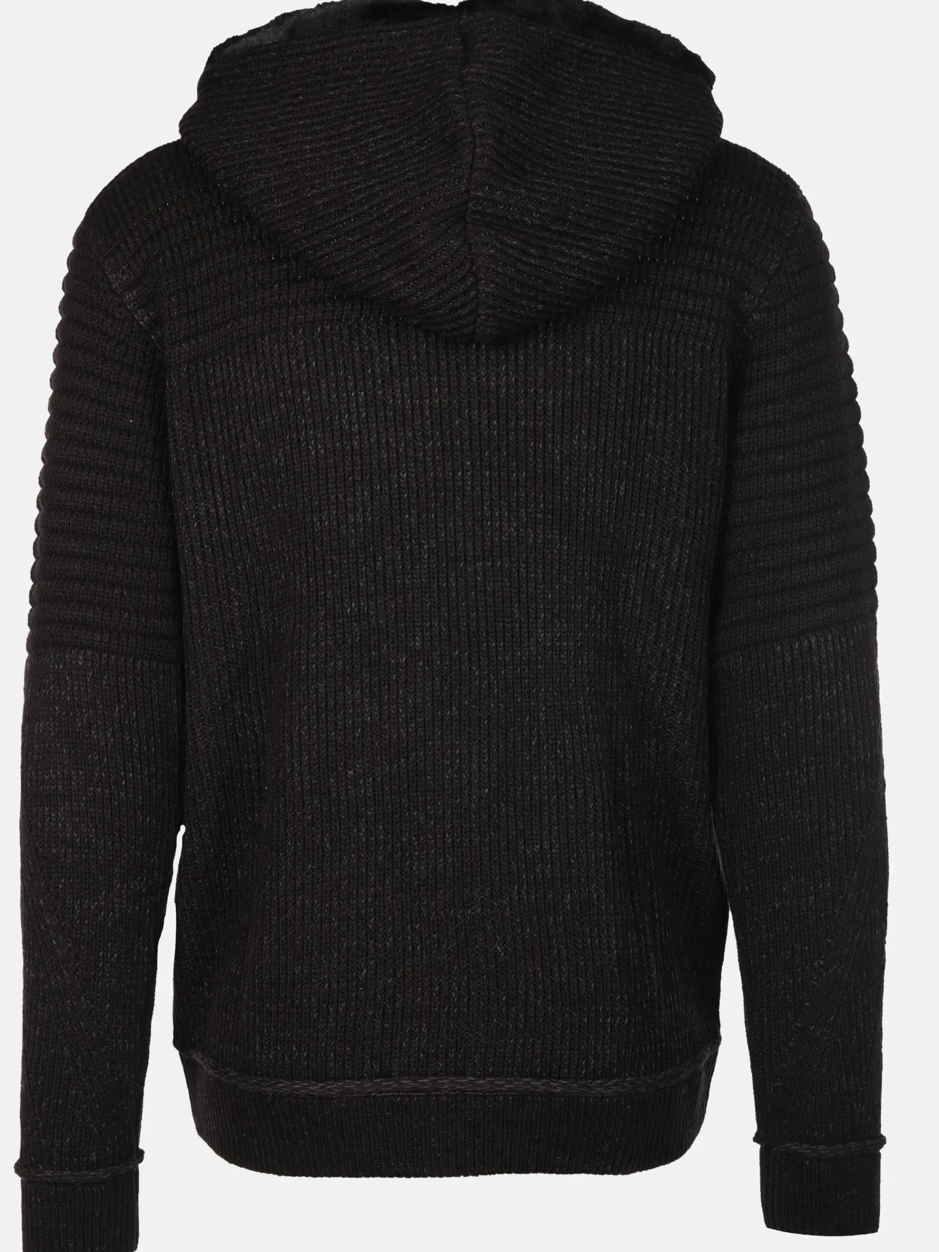 Herren Strickjacke mit Kapuze