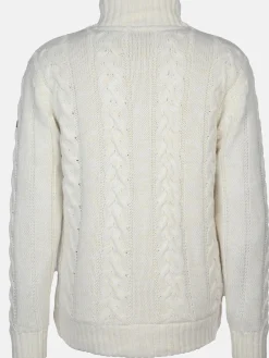 Herren Strickjacke wattiert im Norwegermuster