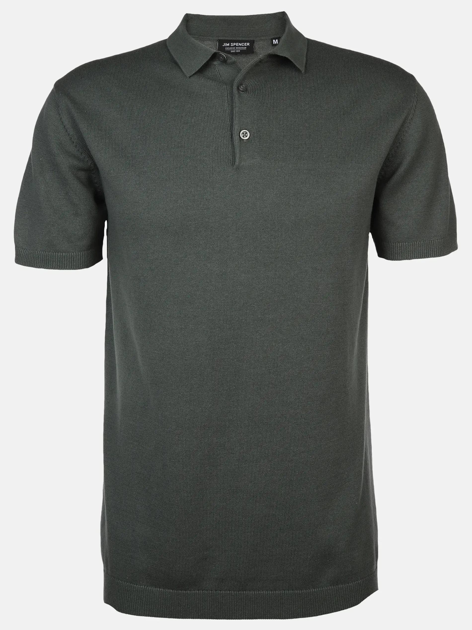 Herren Strickpoloshirt mit kurzem Arm
