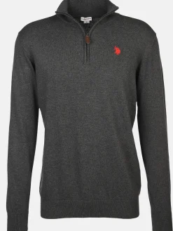 Herren Stricktroyer mit Stickerei