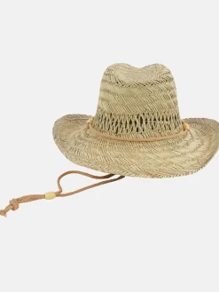 Herren Strohhut mit Band