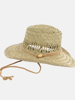 Herren Strohhut mit Band