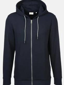 Herren Strukturjacke mit Kapuze