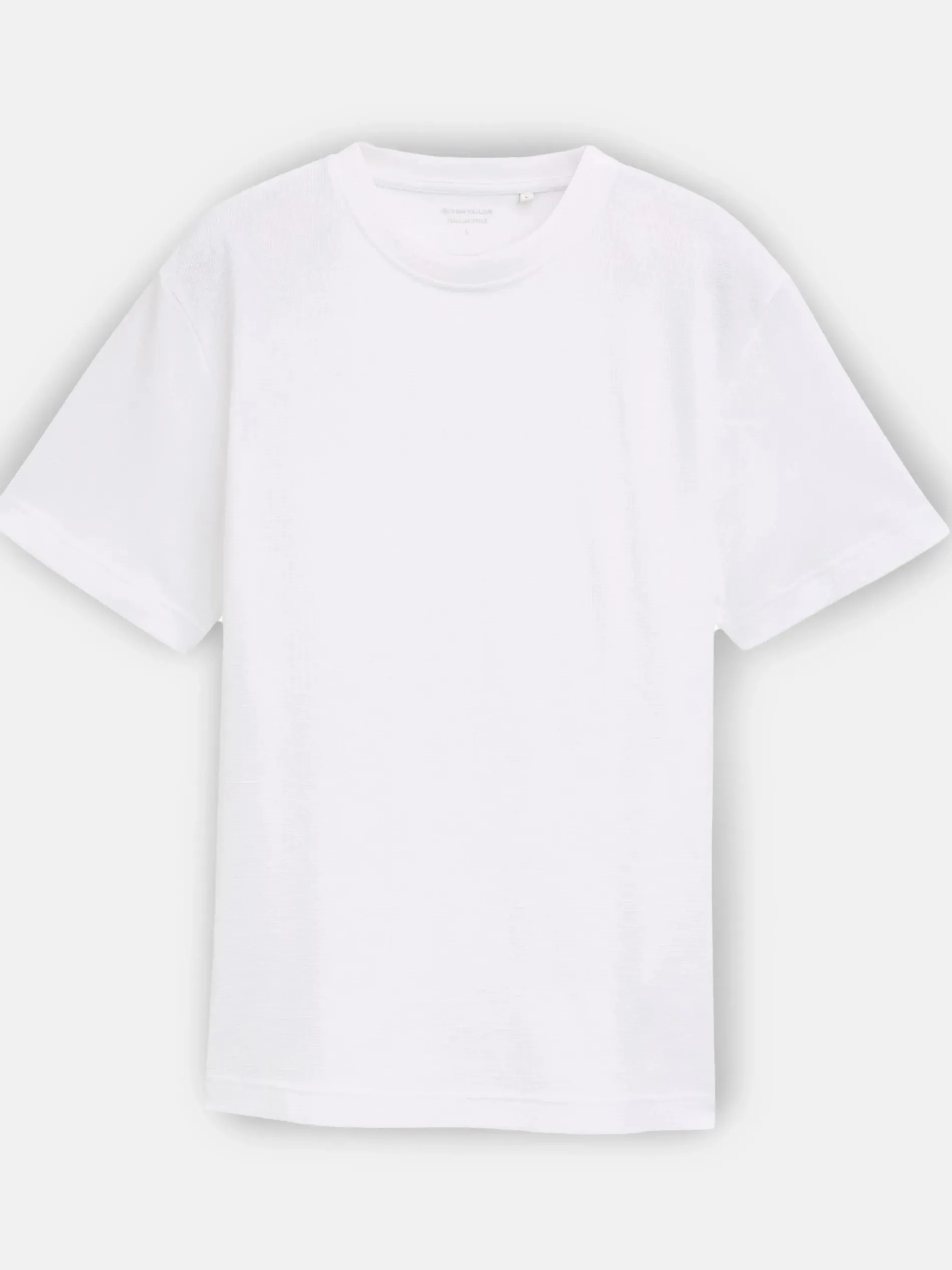 Herren Strukturshirt unifarben