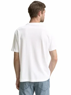 Herren Strukturshirt unifarben