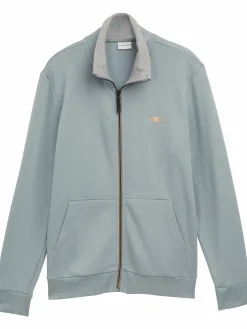 Herren Sweatjacke mit Stehkragen