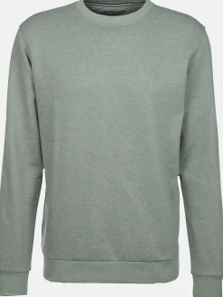 Herren Sweatshirt in melierter Optik