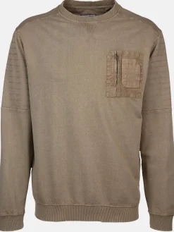 Herren Sweatshirt mit Brusttasche