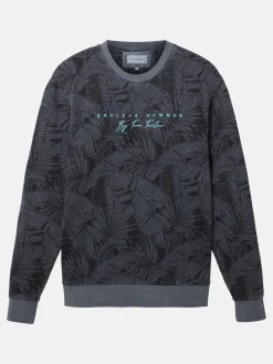 Herren Sweatshirt mit Jungle Print