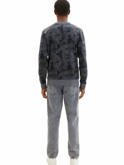 Herren Sweatshirt mit Jungle Print