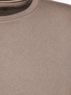 Herren Sweatshirt mit Stickerei