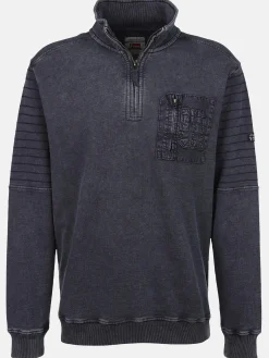 Herren Sweattroyer in used Optik