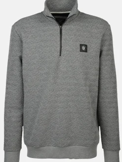 Herren Sweattroyer mit hübscher Struktur