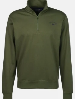 Herren Sweattroyer mit kleinem Print