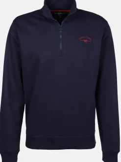 Herren Sweattroyer mit kleinem Print