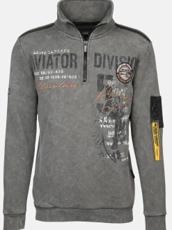 Herren Sweattroyer mit Print