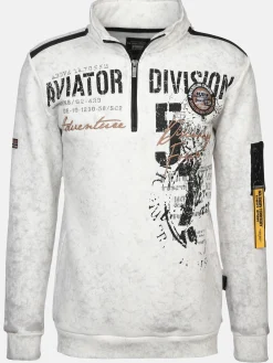 Herren Sweattroyer mit Print