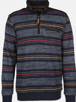 Herren Sweattroyer mit Streifen