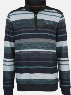 Herren Sweattroyer mit Streifen